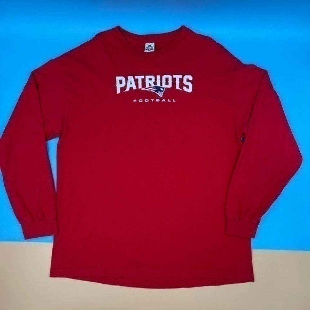 Y2K NFL PATRIOTS LongSleeve Graphic Shirt  Football